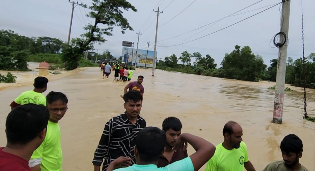 মৌলভীবাজার বন্যা